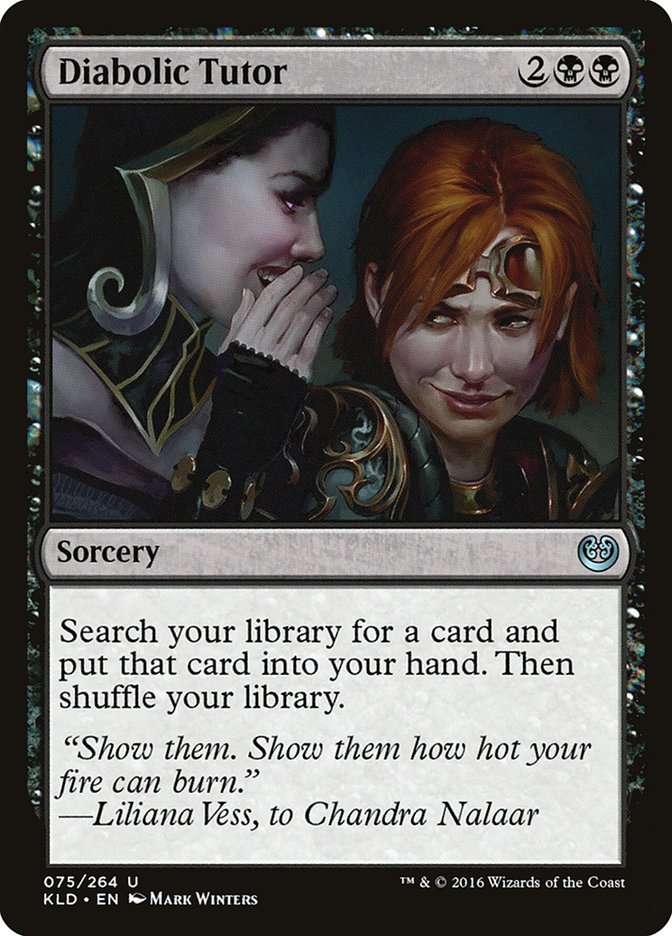 Diabolic Tutor [Kaladesh] - Trinity Hobby