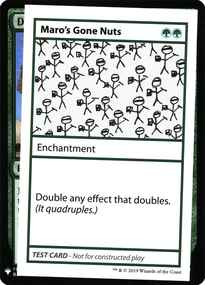 Maro's Gone Nuts [Mystery Booster Playtest Cards] - Trinity Hobby