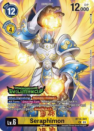 Seraphimon [BT14-041] (2024 Evolution Cup) [Blast Ace] - Trinity Hobby