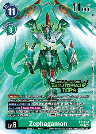 Zephagamon [ST18-12] (2024 Evolution Cup Top 4) [Starter Deck: Guardian Vortex] - Trinity Hobby