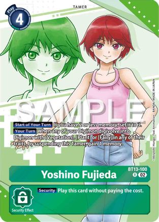 Yoshino Fujieda [BT13-100] (Premium Heroines Set) [Versus Royal Knights Booster] - Trinity Hobby