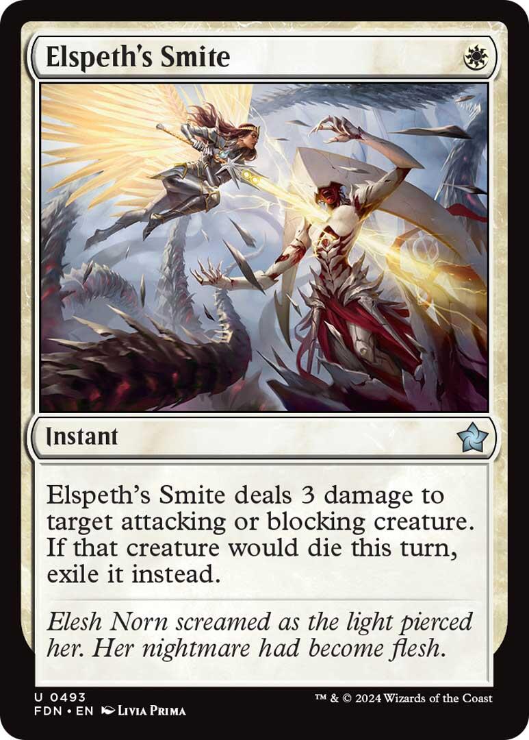 Elspeth's Smite [Foundations] - Trinity Hobby