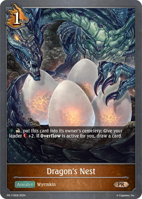 Dragon's Nest (PR-115EN) [Shadowverse: Evolve Bundles] - Trinity Hobby