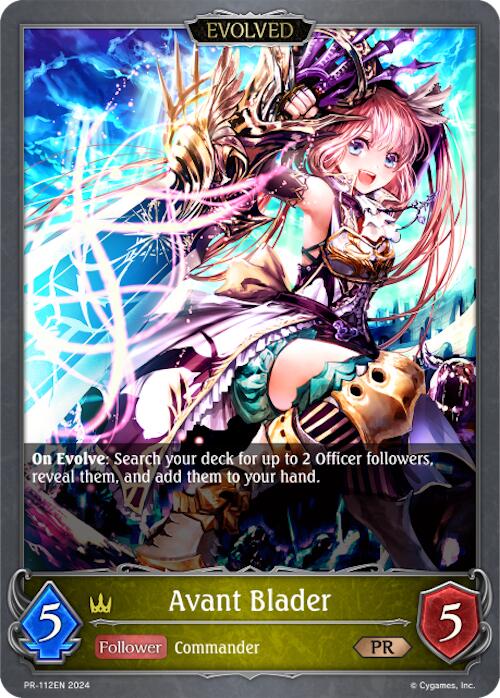 Avant Blader (Evolved) (PR-112EN) [Promotional Cards] - Trinity Hobby