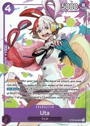Uta - ST05-004 (Premium Card Collection -Uta-) (ST05-004) - [One Piece Promotion Cards] Foil - Trinity Hobby