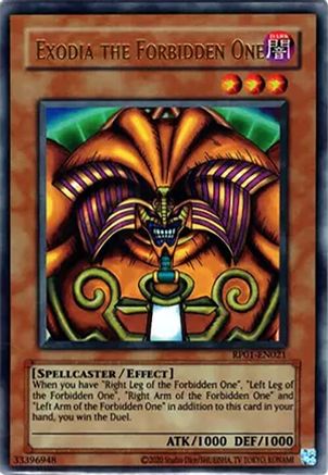 Exodia the Forbidden One [RP01-EN021] Ultra Rare - Trinity Hobby