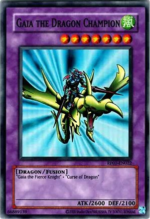 Gaia the Dragon Champion [RP01-EN022] Super Rare - Trinity Hobby