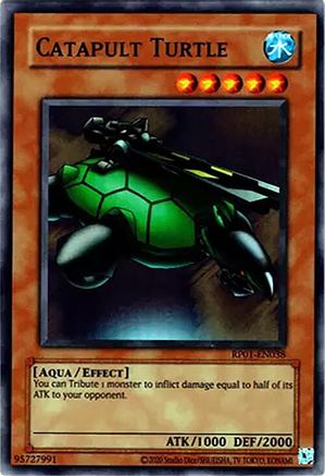 Catapult Turtle [RP01-EN038] Super Rare - Trinity Hobby
