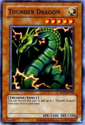 Thunder Dragon [RP01-EN040] Common - Trinity Hobby