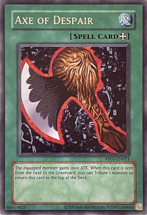 Axe of Despair [RP01-EN051] Rare - Trinity Hobby