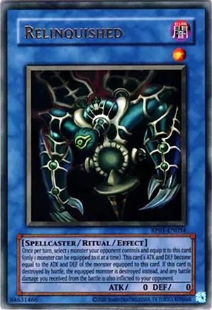 Relinquished [RP01-EN054] Ultra Rare - Trinity Hobby