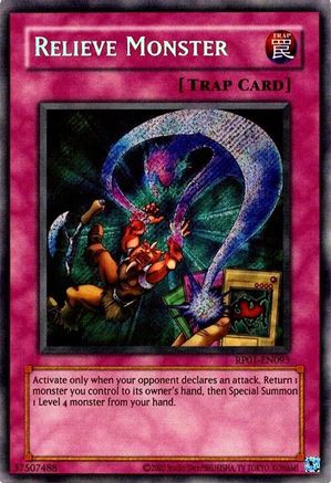 Relieve Monster [RP01-EN093] Secret Rare - Trinity Hobby