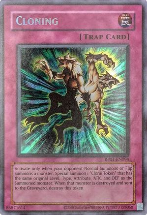 Cloning [RP01-EN094] Secret Rare - Trinity Hobby
