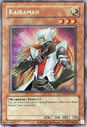 Kaibaman [RP01-EN095] Secret Rare - Trinity Hobby