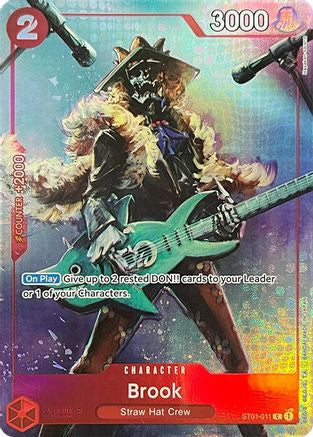 Brook (Premium Card Collection -BANDAI CARD GAMES Fest. 23-24 Edition-) (ST01-011) - [One Piece Promotion Cards] Foil - Trinity Hobby