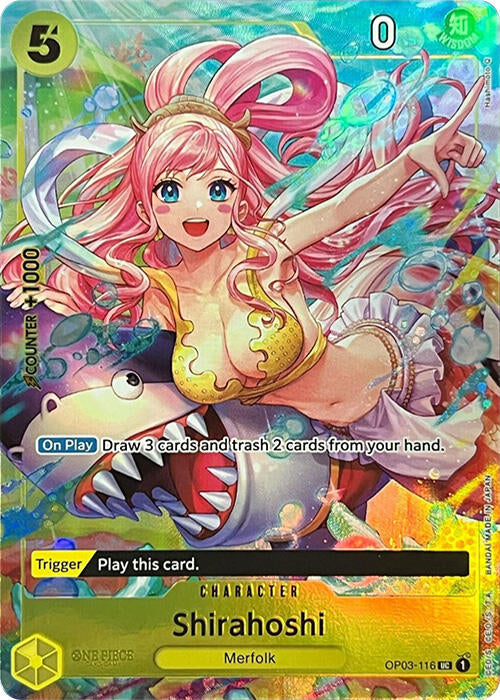 Shirahoshi (Premium Card Collection -BANDAI CARD GAMES Fest. 23-24 Edition-) (OP03-116) - [One Piece Promotion Cards] Foil - Trinity Hobby