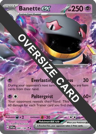 Banette ex - (088/198) Holofoil [Jumbo Cards]
