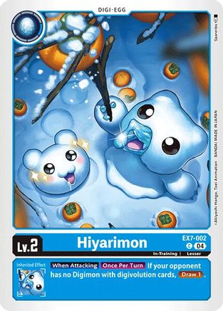 Hiyarimon [EX7-002] [Digimon LIBERATOR] - Trinity Hobby