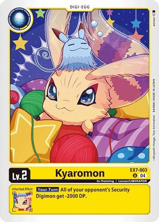 Kyaromon [EX7-003] [Digimon LIBERATOR] - Trinity Hobby