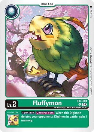 Fluffymon [EX7-004] [Digimon LIBERATOR] - Trinity Hobby