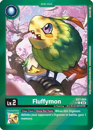 Fluffymon [EX7-004] (Foil) [Digimon LIBERATOR] - Trinity Hobby