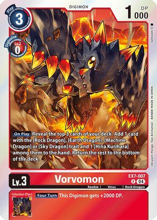 Vorvomon [EX7-007] [Digimon LIBERATOR] - Trinity Hobby