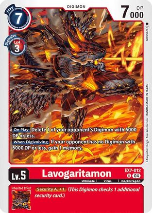 Lavogaritamon [EX7-012] [Digimon LIBERATOR] - Trinity Hobby
