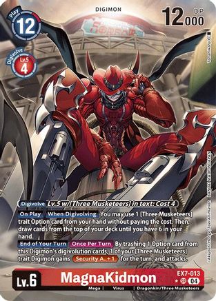 MagnaKidmon [EX7-013] (Alternate Art) [Digimon LIBERATOR] - Trinity Hobby