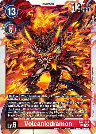 Volcanicdramon [EX7-014] [Digimon LIBERATOR] - Trinity Hobby