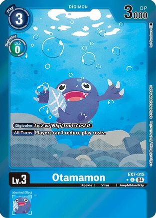 Otamamon [EX7-015] (Foil) [Digimon LIBERATOR] - Trinity Hobby