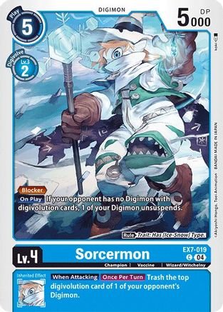 Sorcermon [EX7-019] [Digimon LIBERATOR] - Trinity Hobby