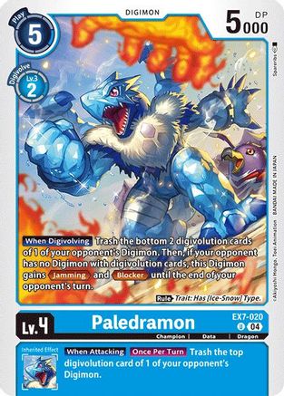Paledramon [EX7-020] [Digimon LIBERATOR] - Trinity Hobby