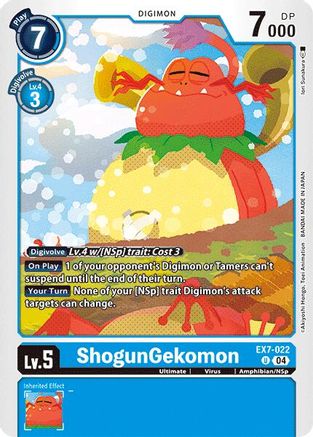 ShogunGekomon [EX7-022] [Digimon LIBERATOR] - Trinity Hobby