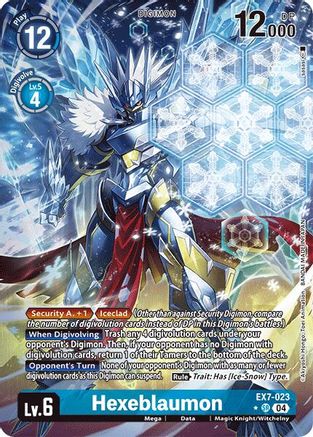 Hexeblaumon [EX7-023] (Alternate Art) [Digimon LIBERATOR] - Trinity Hobby