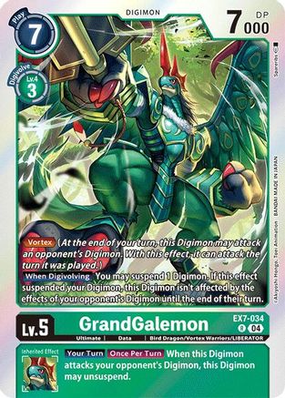 GrandGalemon [EX7-034] [Digimon LIBERATOR] - Trinity Hobby