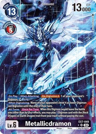 Metallicdramon [EX7-049] (Alternate Art) [Digimon LIBERATOR] - Trinity Hobby