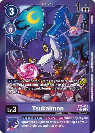 Tsukaimon [EX7-052] (Foil) [Digimon LIBERATOR] - Trinity Hobby