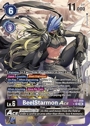 BeelStarmon ACE [EX7-059] (Alternate Art) [Digimon LIBERATOR] - Trinity Hobby