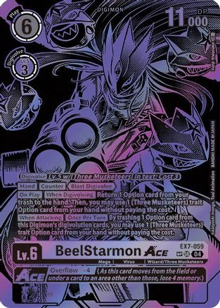 BeelStarmon ACE [EX7-059] (Textured) [Digimon LIBERATOR] - Trinity Hobby