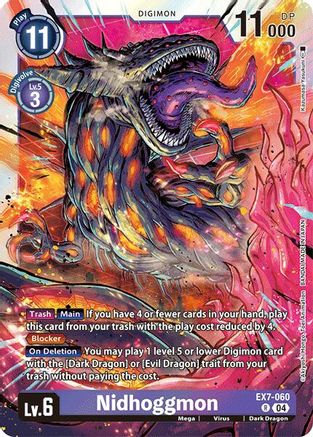 Nidhoggmon [EX7-060] [Digimon LIBERATOR] - Trinity Hobby