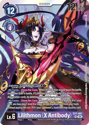 Lilithmon [EX7-061] (X Antibody) [Digimon LIBERATOR] - Trinity Hobby