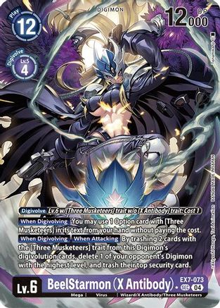BeelStarmon [EX7-073] (X Antibody) (Alternate Art) [Digimon LIBERATOR] - Trinity Hobby