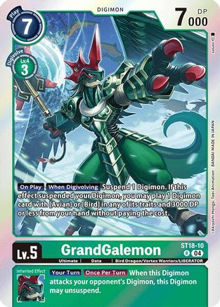 GrandGalemon [ST18-10] [Starter Deck: Guardian Vortex] - Trinity Hobby