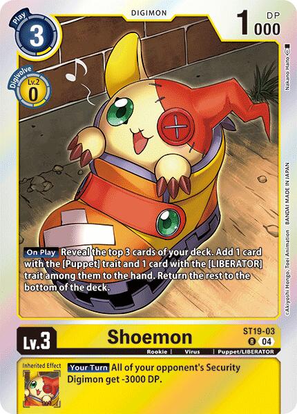 Shoemon [ST19-03] [Starter Deck: Fable Waltz] - Trinity Hobby
