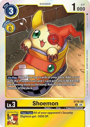 Shoemon [ST19-03] [Starter Deck: Fable Waltz] - Trinity Hobby