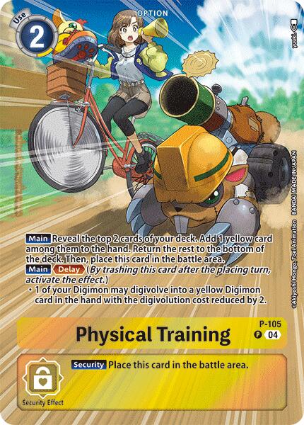 Physical Training [P-105] (Starter Deck 19 Exclusive) [Starter Deck: Fable Waltz Promos] - Trinity Hobby
