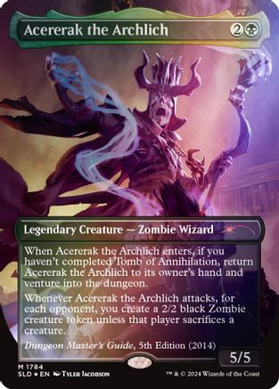 Acererak the Archlich (Rainbow Foil) (SLD-1784) - [Secret Lair Drop Series] Foil - Trinity Hobby
