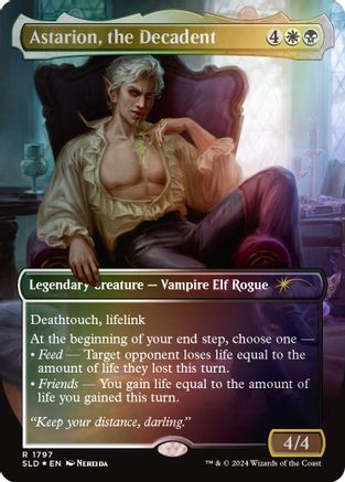 Astarion, the Decadent (Rainbow Foil) (SLD-1797) - [Secret Lair Drop Series] Foil - Trinity Hobby