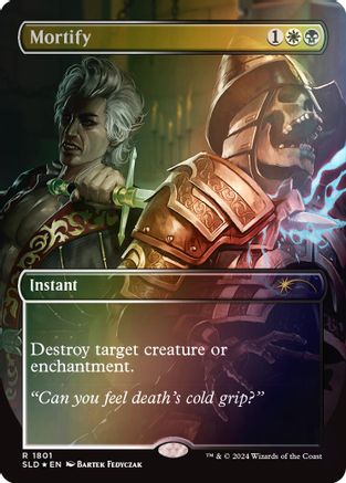 Mortify (Rainbow Foil) (SLD-1801) - [Secret Lair Drop Series] Foil - Trinity Hobby
