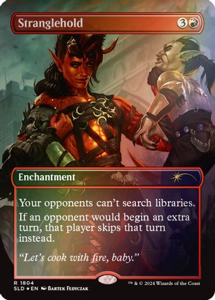Stranglehold (Rainbow Foil) (SLD-1804) - [Secret Lair Drop Series] Foil - Trinity Hobby